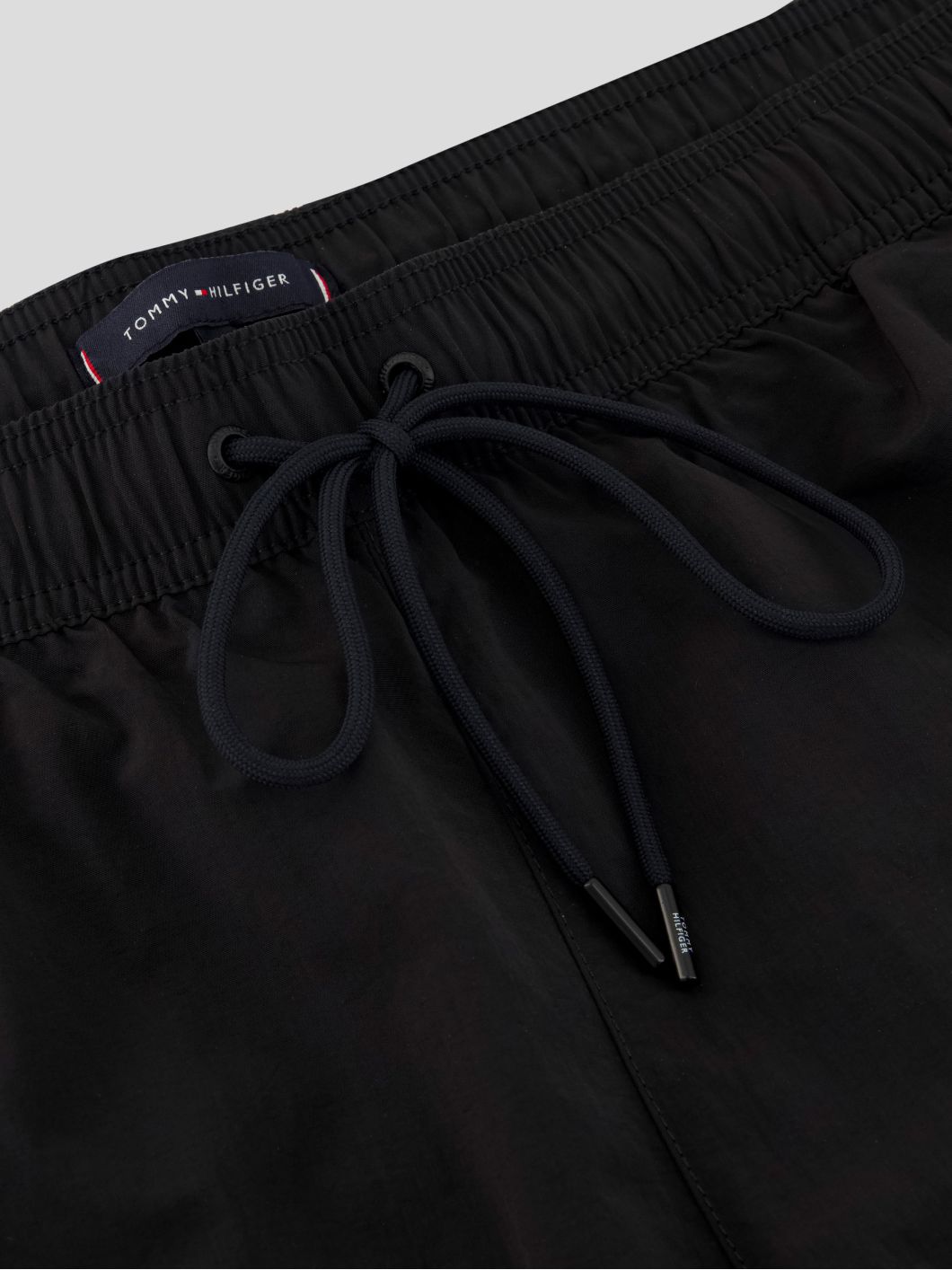 Maillot de Bain Logo sur le Côté Grande Taille Noir